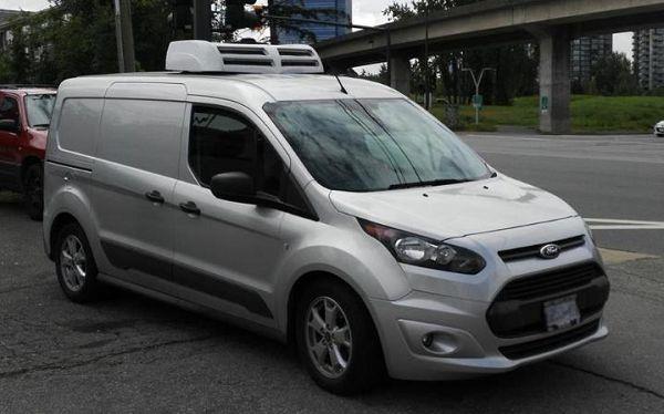 Electric freezer for vans
