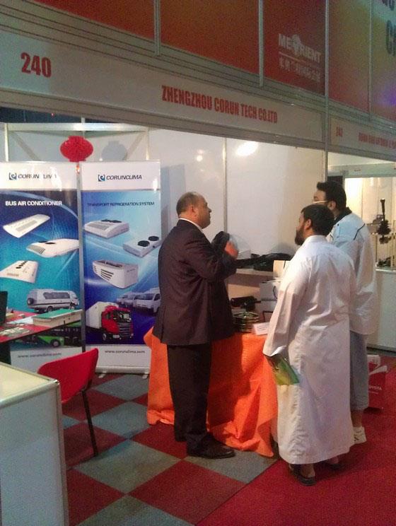 Corunclima at 2012 Saudi Arabia Auto show Expo