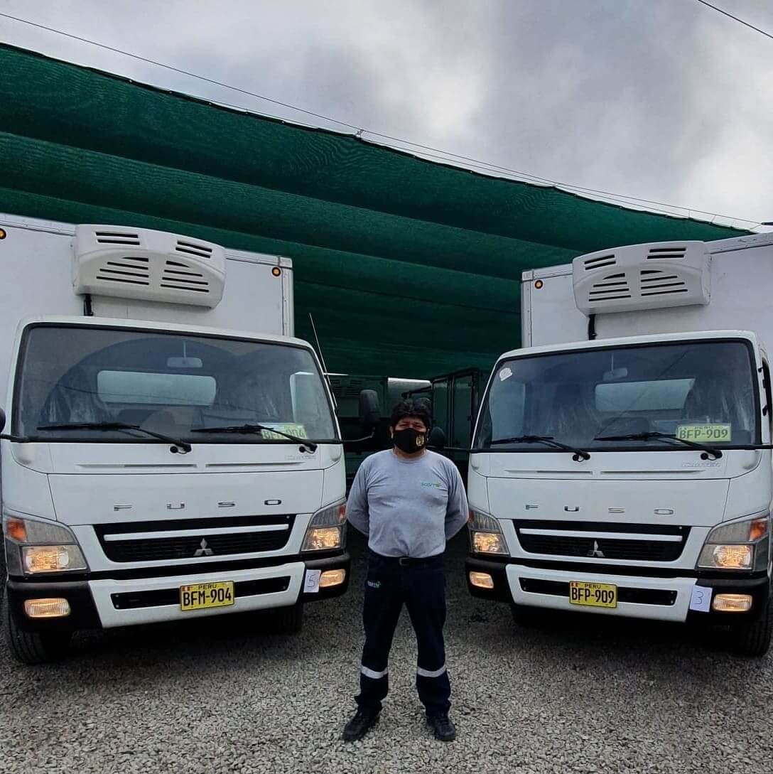 Truck Reefer Units V650F installed in Peru