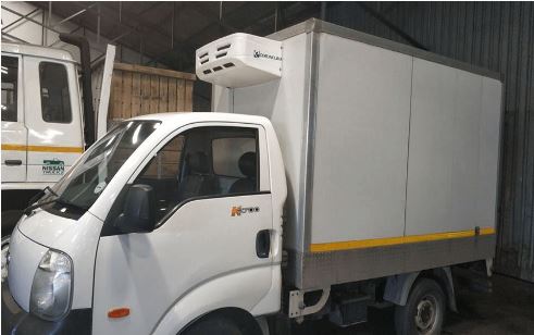 Truck Refrigeration Unit Working In South Africa