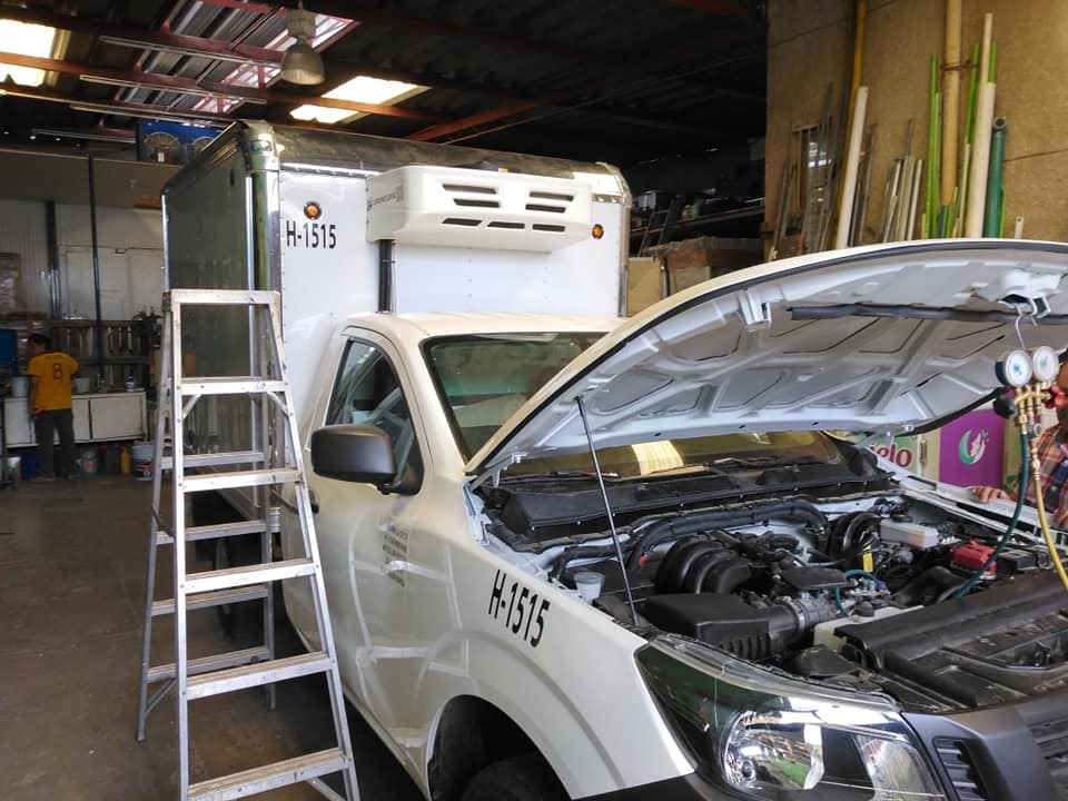 Pickup Freezer Units V300F Installed In Mexico