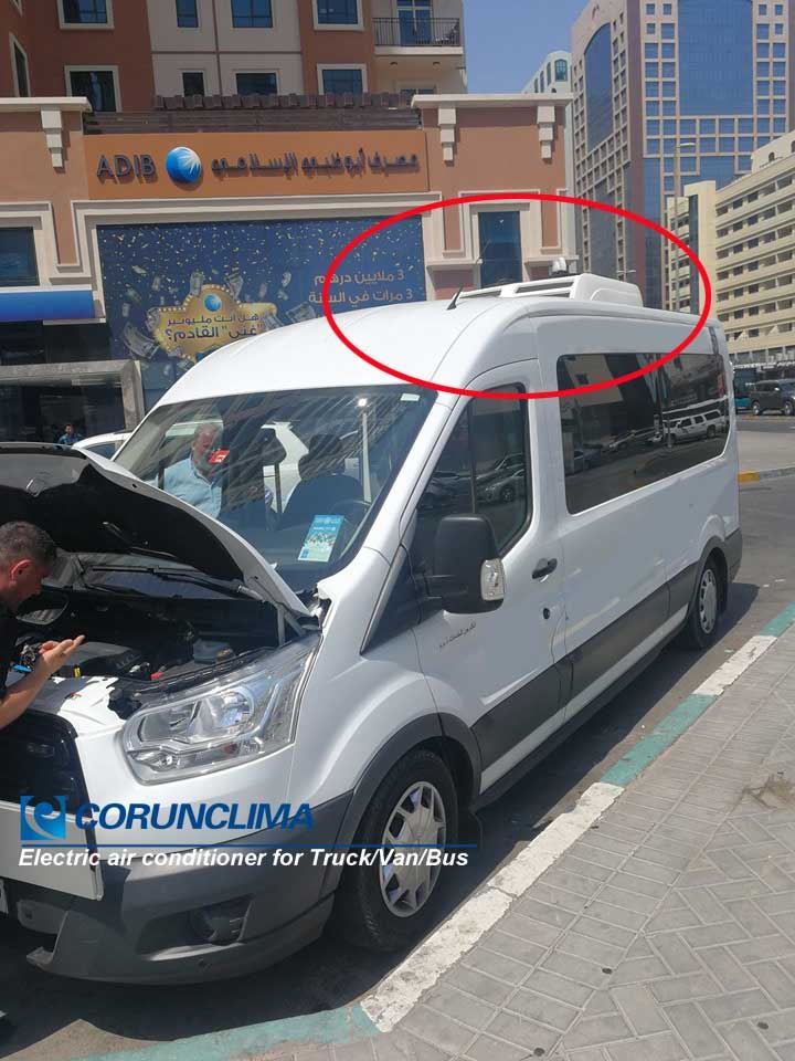 all electric bus air conditioner in UAE