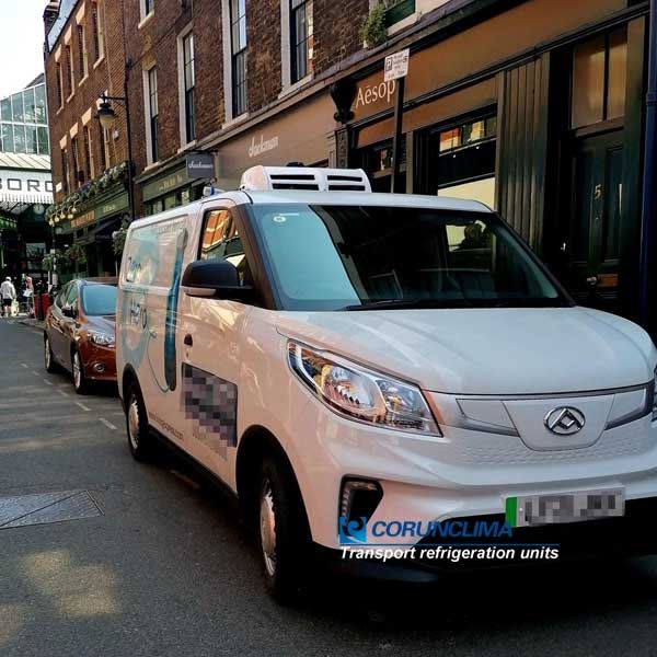 Electrical van refrigeration unit in UK