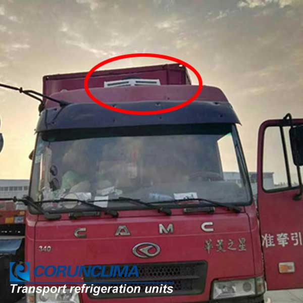 Truck roof air conditioner