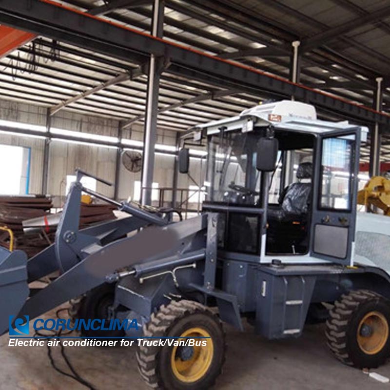 Ac unit for dump truck