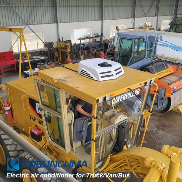 Air Conditioner For Backhoe Loader