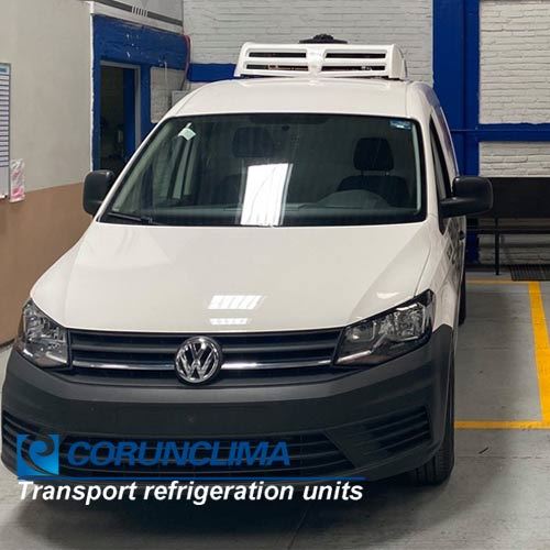 Rooftop refrigeration units for van