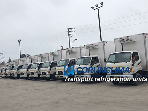 corunclima truck freezer unit in latin america