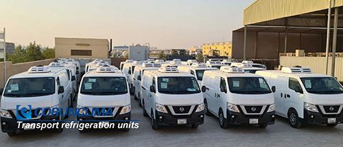 Corunclima-van-refrigeration-unit-C300T-working-in-UAE