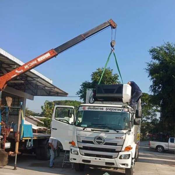 Truck diesel refrigeration system